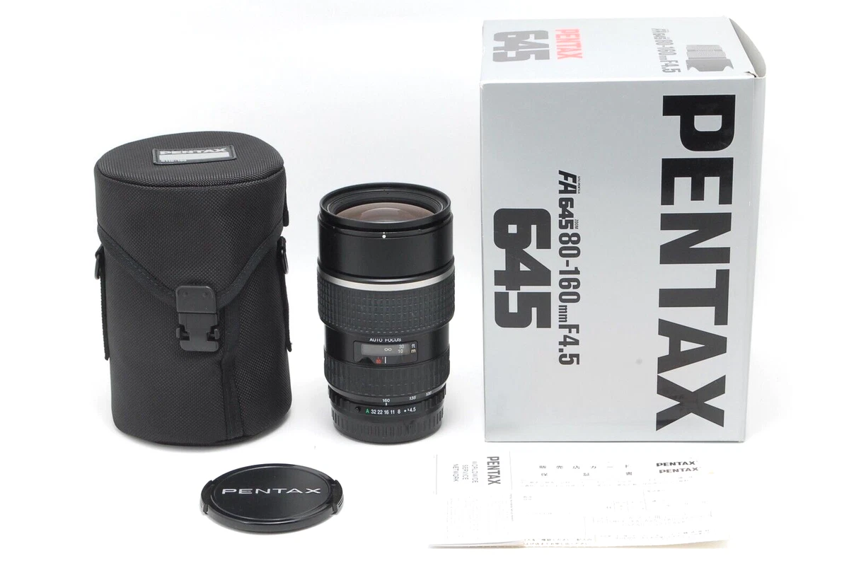 Pentax FA 80-160mm Focal Camera Lenses Pentax 645 Mount for sale