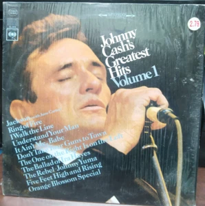 JOHNNY CASH'S GREATEST HITS VOL 1 LP 1967 CS 9478 (Vinyl, 1967 Columbia) VG wit - Picture 1 of 2