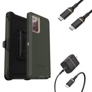 OtterBox Defender Case & Holster for Galaxy Note 20 - with C 20W Charger - Picture 1 of 7