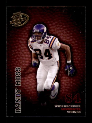 2003 Playoff Hogg Heaven #83 Randy Moss - Crease Free - Image 1 of 2