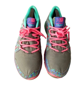 KARRIMOR Duma Trail Ladies Running Shoes UK8 Grey Multi - Picture 1 of 6