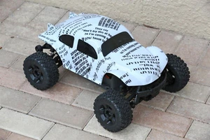 Custom Body Funny Joke Buggy for ARRMA BIGROCK BLX 1/10 RC TRUCK Car - Imagen 1 de 11