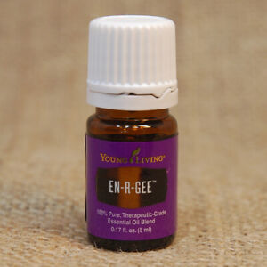 Young Living EN-R-GEE 5 mL Essential Oil NEW Unopened FREE SHIP 24 hr UPLIFTING