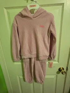 Girls Juicy Couture Pink/Purple Hoodie & Pants Set | Size 6 | NEW - Picture 1 of 4