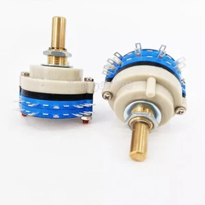 1pc 2Layers 4poles 5positions ROTARY SWITCH Attenuator Pot Volume Potentiometer - Picture 1 of 5