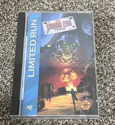 BRAND NEW - Ground Zero Texas Limited Run Longbox (Sega CD, 2021) - SEALED - Image 1 of 4