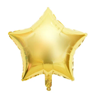 18" Foil Star Heart Round Balloons Wedding Birthday Bachelorette Party Decor - Image 1 of 4