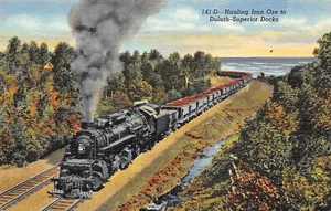 # K305 DULUTH, MN. POSTAL, TREN TRANSPORTE MINERAL DE HIERRO - Imagen 1 de 1