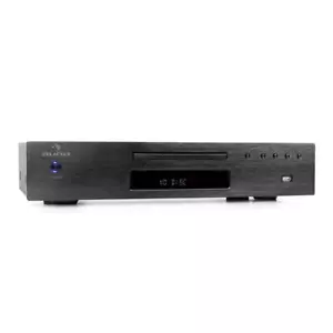 REPRODUCTOR DE CD MP3 HIFI DE LUJO ACERO INOXIDABLE CEPILLADO FRONTAL COAXIAL SALIDA ÓPTICA RANURA USB - Imagen 1 de 6