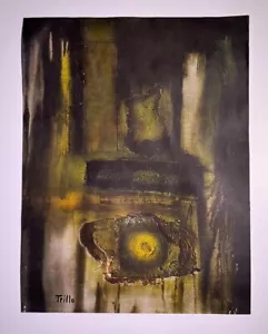 CARLOS TRILLO. Pintor. Grabador. Arte cubano. Impresión/papel de arte contemporáneo - Imagen 1 de 4