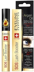 Eveline SOS Lash Booster Eyelash Serum with Argan Oil/serum do rzęs 10 ml - Picture 1 of 1