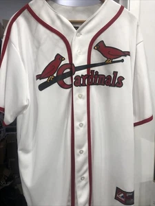 St Louis Cardinals Stan Musial #6 Baseball Jersey Cooperstown Collection XL - Picture 1 of 4