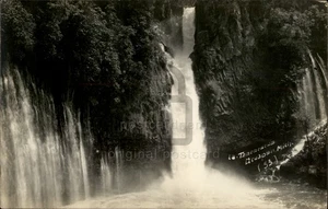RPPC La Tzararacua Uruapan Michoacan Waterfall Scenic Mexico Real Photo Postcard - Picture 1 of 5