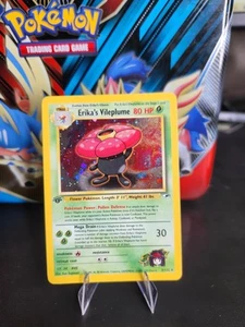 ERIKA'S VILEPLUME Pokemon Card - WOTC - 1st Edition - Gym Heroes - 5/132 (Lot2) - Picture 1 of 13