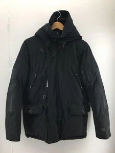 visvim Down Jacket S Nylon Black GORE-TEX Missing Button - Picture 1 of 9