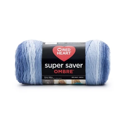 Coats & Clark Super Saver Ombre Yarn, 10 oz, True Blue - Image 1 of 4