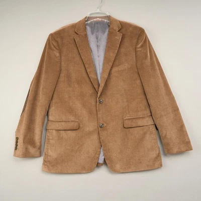 Blazer de pana Saddlebred 42R marrón parches en el codo chaqueta Heritage para hombre Foto 1 de 4