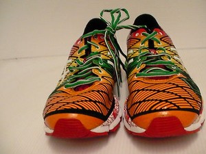 Mens Asics running shoes GEL-KINSEI 5 multi color size 11 us