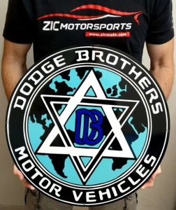 Vintage Dodge Brothers Steel Sign - Picture 1 of 10