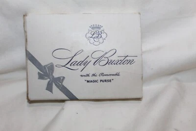 Cartera mágica Lady Buxton vintage nueva con papeleo y sin usar Foto 1 de 4