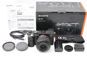 [MINT IN BOX Total number of shutters: 1000 or less]  SONY a7C ILCE-7C S1126