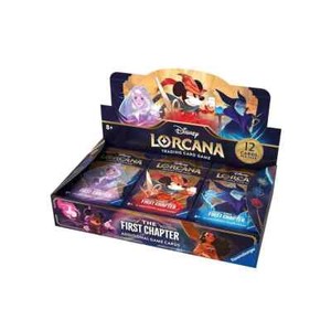 Lorcana The First Chapter Booster Box - Brand New and Sealed Disney - In Stock!