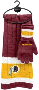 NFL Washington Redskins Scarf & Glove Gift Set NWT Official Licensed Product - Picture 1 of 1