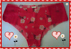 L Coral Daisy Lace NOSHOW Victorias Secret PINK LowRise QuickDry Cheekster Panty