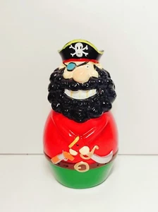 NEW BLOWFISH BLACK BEARD PIRATE  - KIDS COIN MONEY BANK - Picture 1 of 5