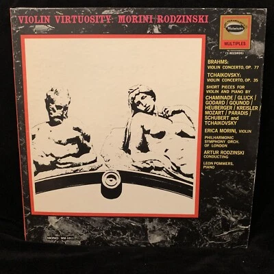 ERICA MORINI - Brahms & Tchaikovsky & Plays Vol 1 - WESTMINSTER 3LP SET RARE.. - Image 1 of 4