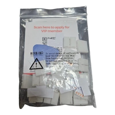 L Shape 4-Pin LED Connectors 10-Pack with 22Pcs Clips 10mm for Strip Lights - Image 1 of 2