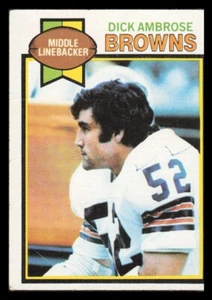 3 1979 Topps Cleveland Browns Football Cards Team Leaders D Ambrose Miller VG- - Picture 1 of 6