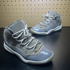 Nike Jordan 11 Retro Preschool Cool Grey 2021 378039-005 Size 2.5y - READ