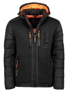Geographische Norwegenjacke Beachwood Jacke schwarz Mann - Bild 1 von 3