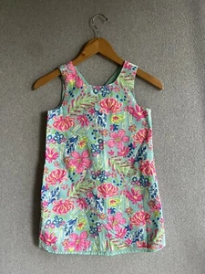 Tommy Bahama Dress Girls 8 Floral Print Hawaiian Beach Camp Sleeveless - Picture 1 of 9
