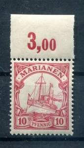 Marianen 9 Or Borde Superior Lujo sin Doblar MNH Perfecto Estado y77768 - Imagen 1 de 1