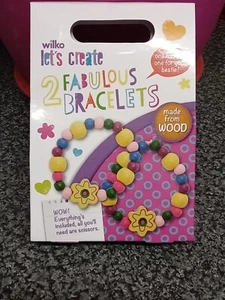 Brand New Wilko Lets Create 2 Fabulous Bracelets - Picture 1 of 6