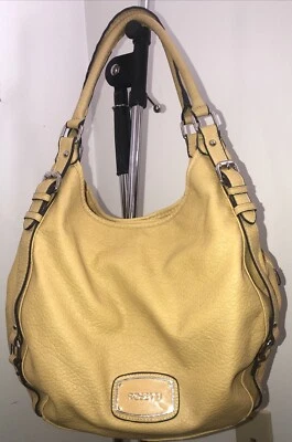 BOLSO CLÁSICO ROSETTI - Bolso de mano / Cartera / Cartera hobo informal amarilla de 3 secciones Foto 1 de 4