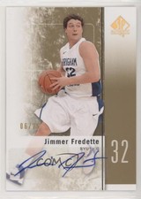 2011-12 SP Authentic Gold Auto /25 Jimmer Fredette #17 Auto