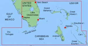 Garmin BlueChart Data Card - MUS010R Southeast Florida for GPSMAP 2110,2206,2210 - Picture 1 of 3