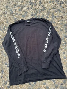Supreme Clayton Patterson Long SLeeve T-shirt Adult Size L Black - Picture 1 of 9