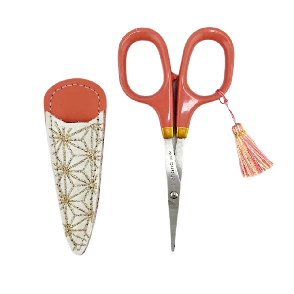 Cohana Small Scissors Gold Lacquer 2025 Anniversary Exclusive Rose Pink Boxed - Image 1 of 4