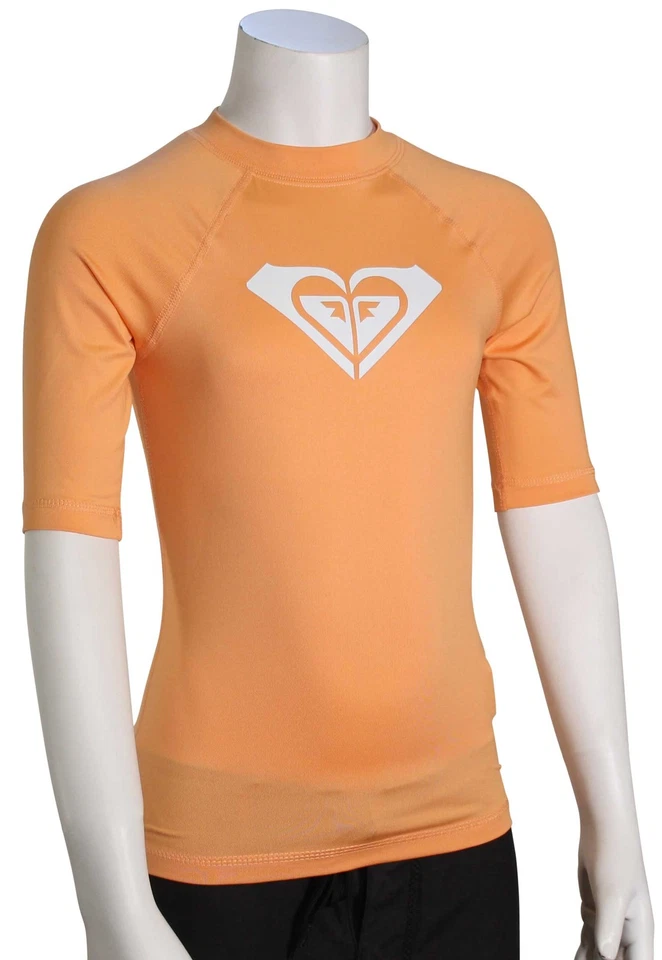 Roxy Girl's Whole Hearted SS Erup Guard - Salmon Buff - Nuevo Foto 1 de 1