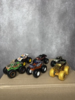 Hot Wheels Monster Jam 1:64 Monster Truck Lot 6 Rare Monster Trucks - Image 1 of 4