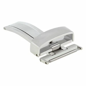 20 MM FALT LEDER BAND ARMBAND SCHLIESSE FÜR TAG HEUER CARRERA UHR GLÄNZEND - Bild 1 von 3