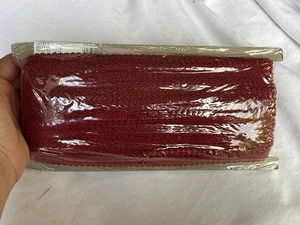 Conso 1/2” French Gimp Edging Trim 36 yd Roll Style 1140 Color J19 Ruby NOS - Picture 1 of 6
