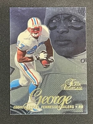 1996 NFL FLAIR SHOWCASE ROW 2 Eddie George Tennessee Titans Seat 27 - Image 1 of 3