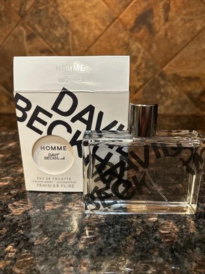 DAVID BECKHAM HOMME por David Beckham 2,5 OZ Fragancia rara colonia agotada Foto 1 de 4