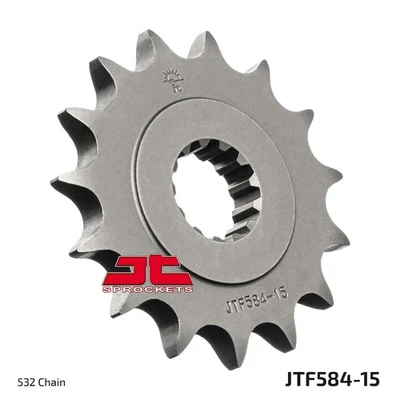 Nuevo piñón delantero JTF584.15 JT 15/532 para Yamaha YZF 750 R Foto 1 de 4