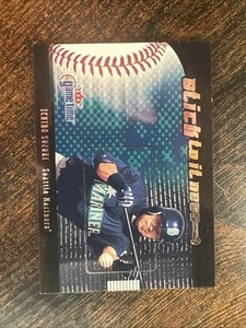 2001 Fleer Game Time Sticktoitness Ichiro Suzuki #8S Rookie RC HOF - Picture 1 of 2